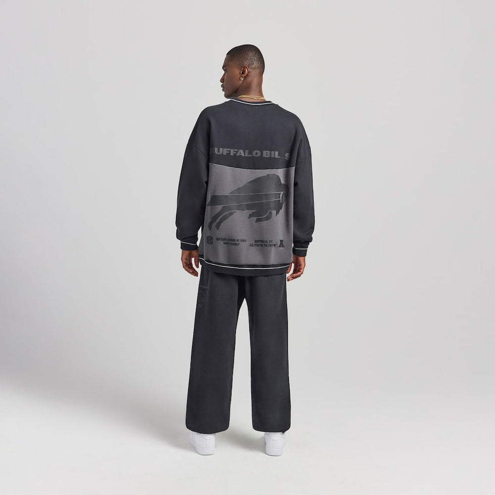 Buffalo Bills Off Season x NFL Unisex Fleece Sweatshirt - Black - NFL