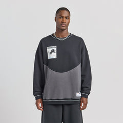 Detroit Lions Off Season x NFL Unisex Fleece Sweatshirt - Black - NFL