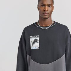 Detroit Lions Off Season x NFL Unisex Fleece Sweatshirt - Black - NFL