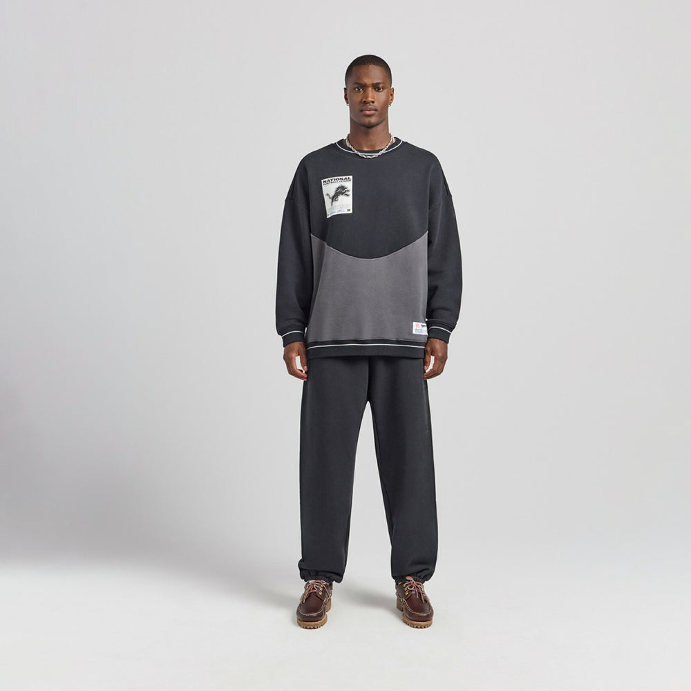 Detroit Lions Off Season x NFL Unisex Fleece Sweatshirt - Black - NFL