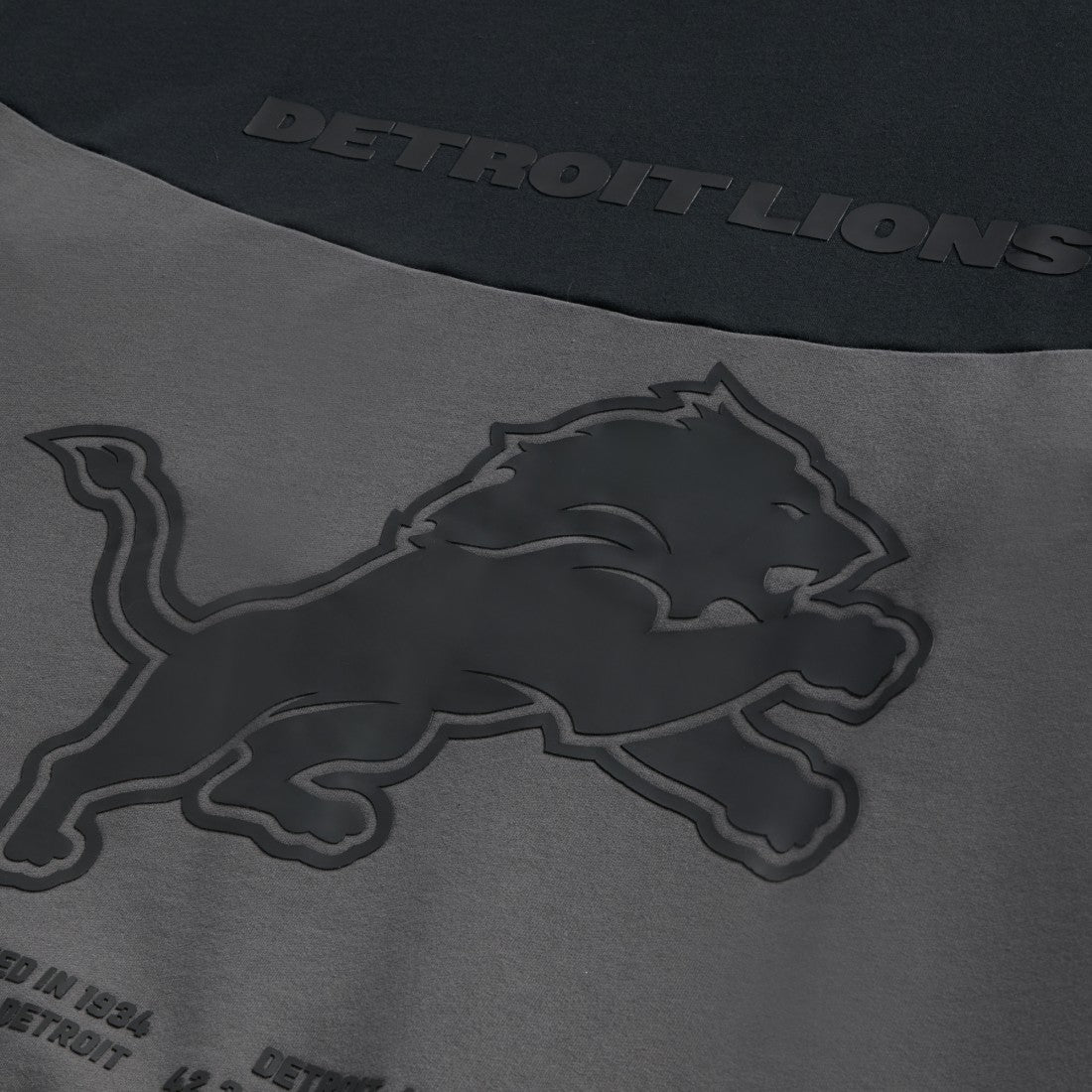 Detroit Lions Off Season x NFL Unisex Fleece Sweatshirt - Black - NFL