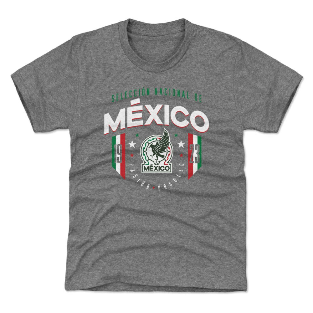 Mexico National Team 500 Level Youth 1923 T-Shirt Gray