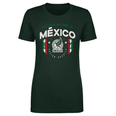 Mexico National Team 500 Level Women's 1923 T-Shirt Forest Green