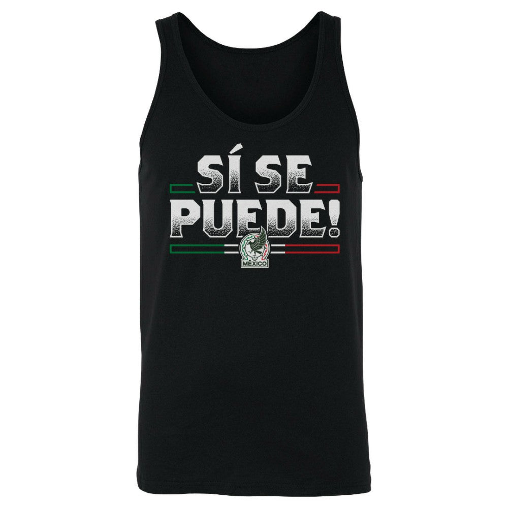 Mexico National Team 500 Level Si Se Puede Tank Top Black