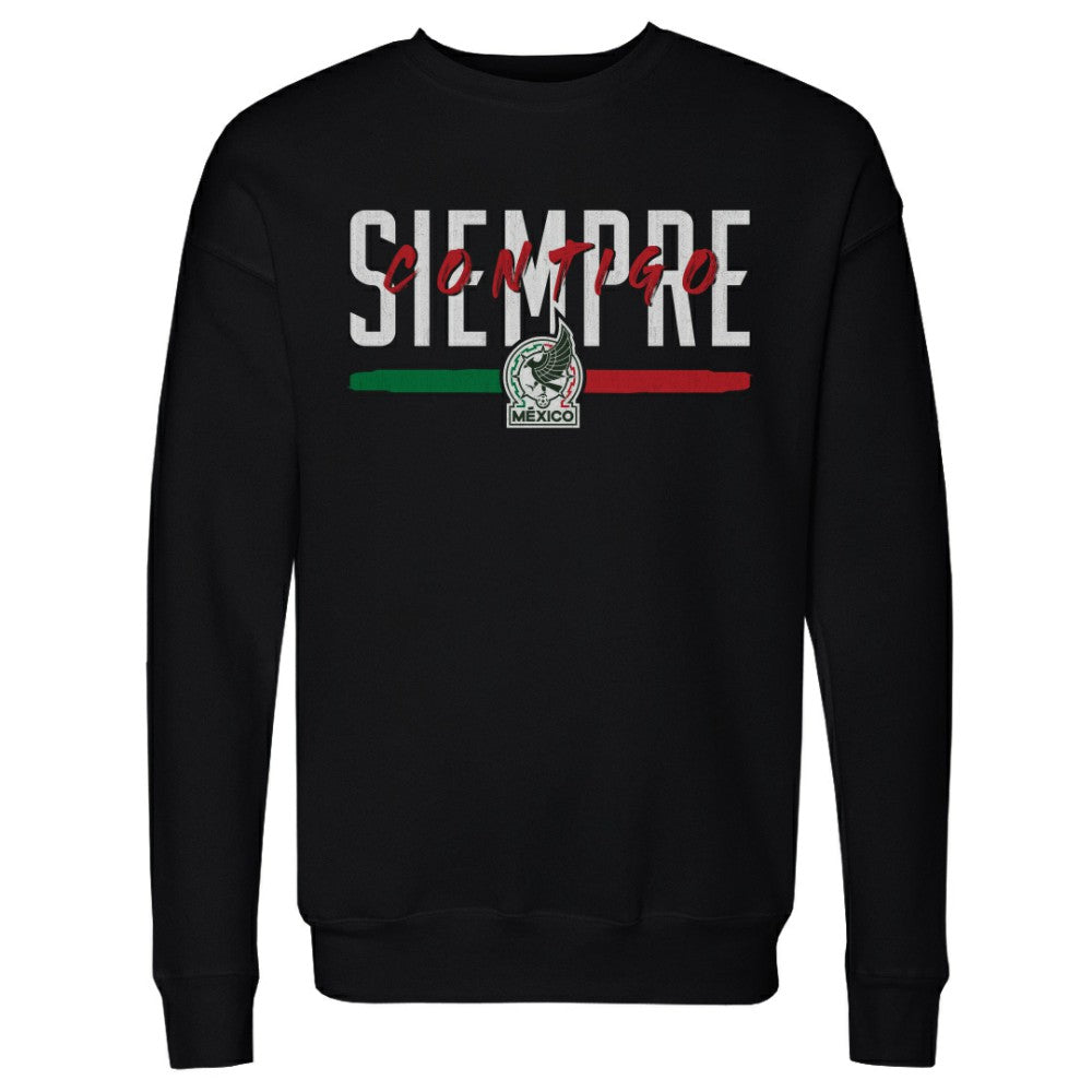 Mexico National Team 500 Level Siempre Contigo Crewneck Sweatshirt Black