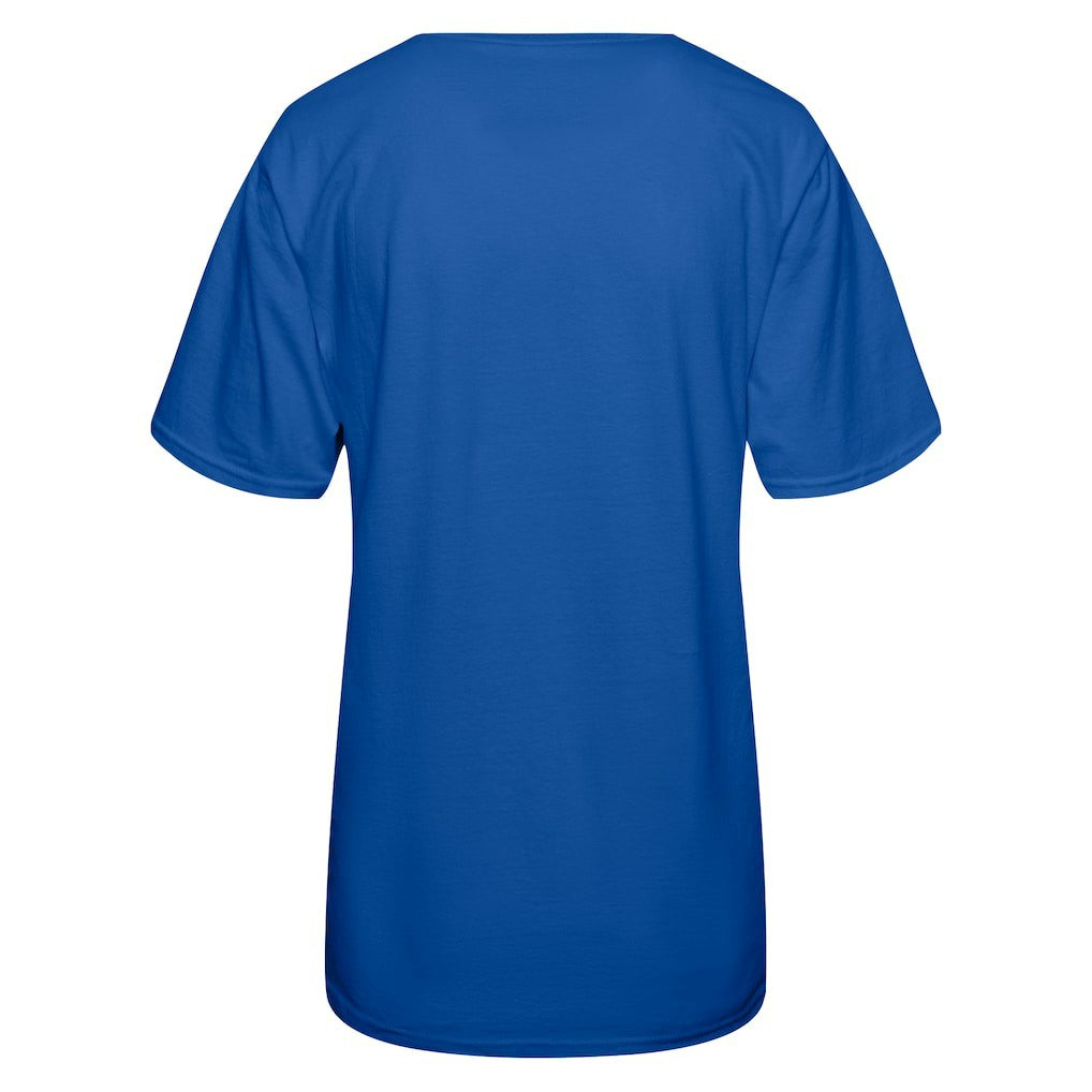 Dallas Cowboys Cheerleaders Women's Sweetheart Boots T-Shirt - Royal - NFL