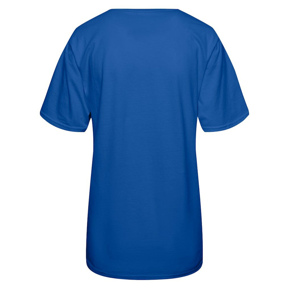 Dallas Cowboys Cheerleaders Women's Sweetheart Boots T-Shirt - Royal - NFL