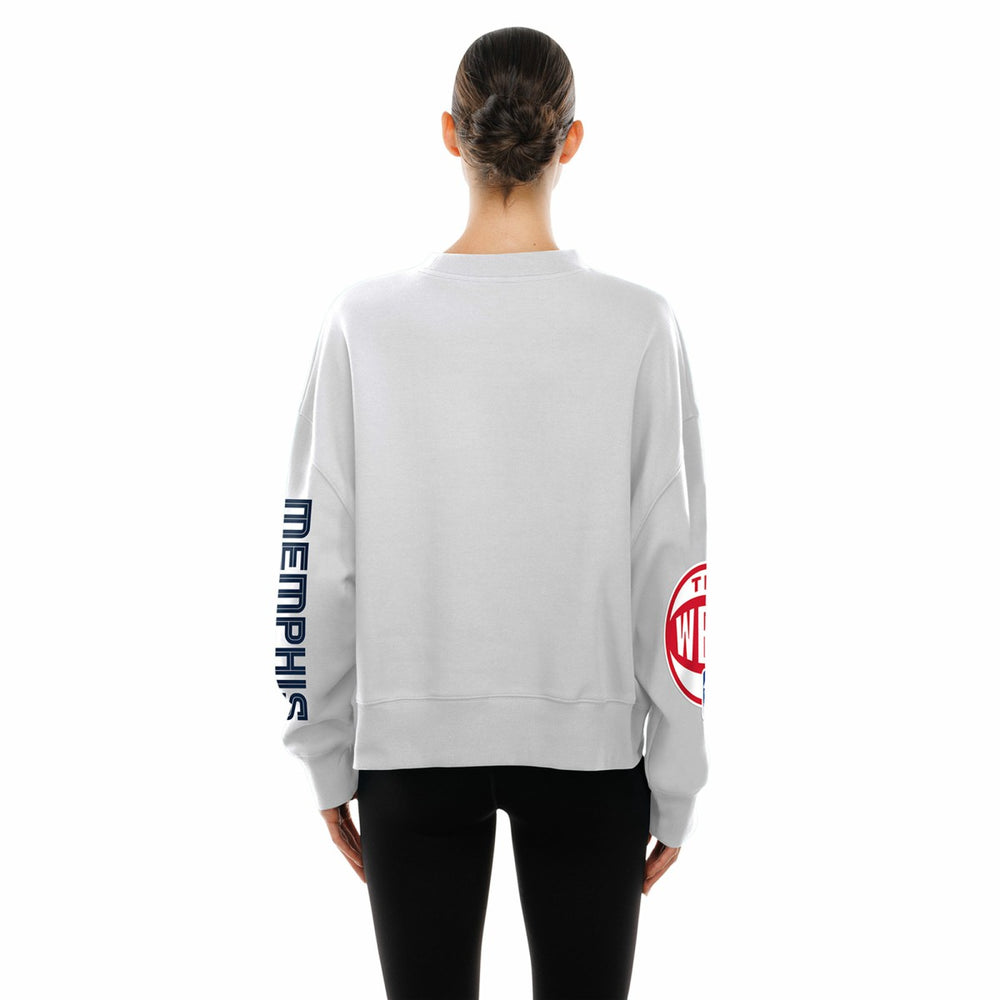 New Era Memphis Grizzlies Women's 2025/26 City Edition Sweatshirt White
