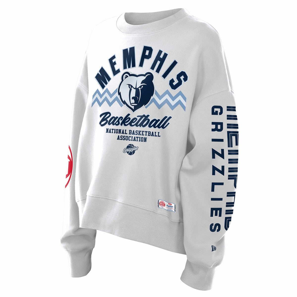 New Era Memphis Grizzlies Women's 2025/26 City Edition Sweatshirt White