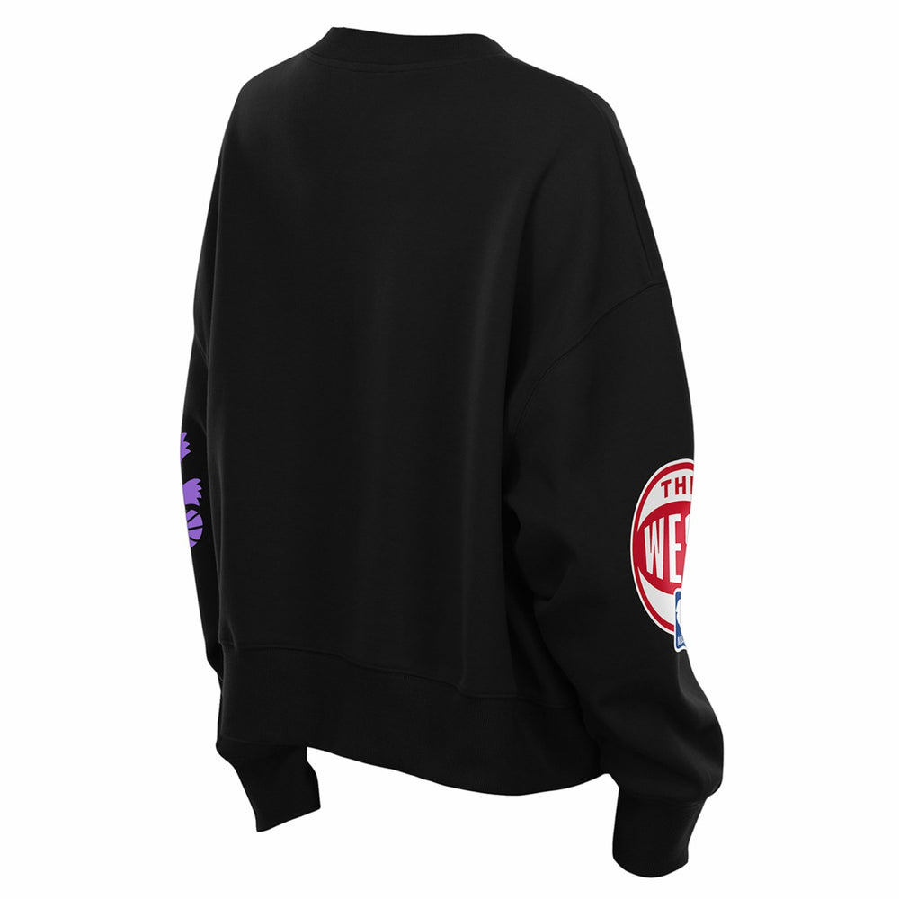 New Era Sacramento Kings Women's 2025/26 City Edition Sweatshirt Black