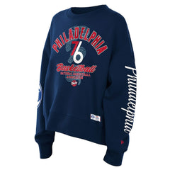 New Era Philadelphia 76ers Women's 2025/26 City Edition Sweatshirt Navy