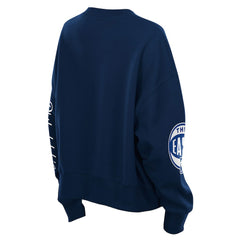 New Era Philadelphia 76ers Women's 2025/26 City Edition Sweatshirt Navy