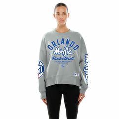 New Era Orlando Magic Women's 2025/26 City Edition Sweatshirt Silver