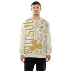 New Era Boston Celtics 2025/26 City Edition Sweatshirt Tan