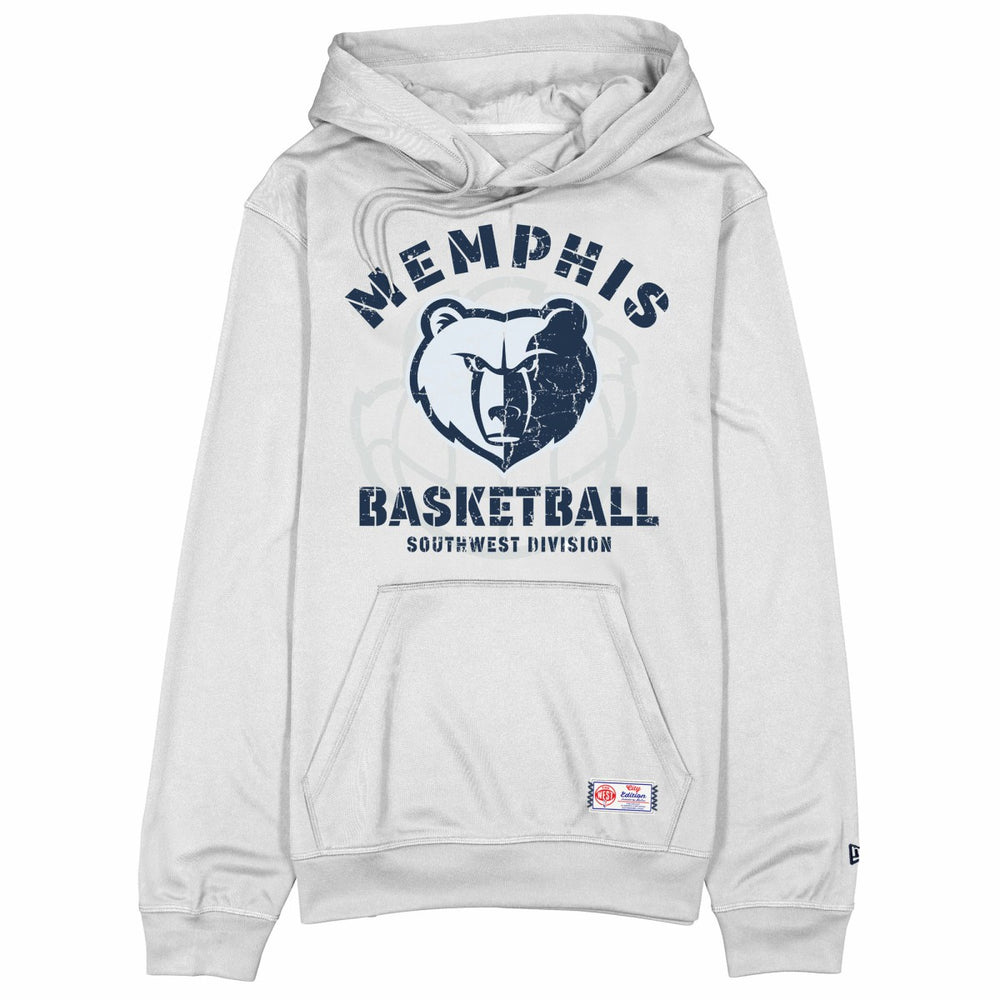 New Era Memphis Grizzlies 2025/26 City Edition Fleece Hoodie White