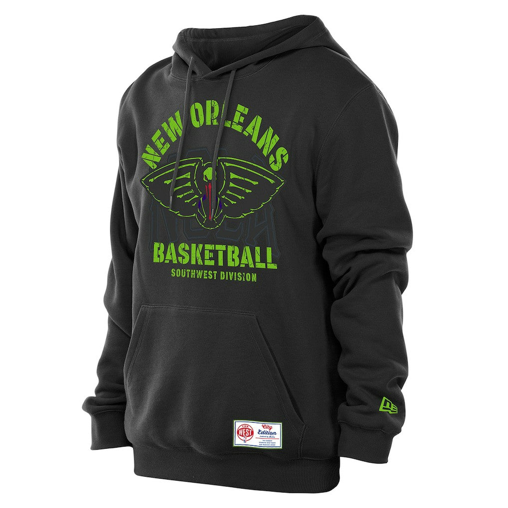 New Era New Orleans Pelicans 2025/26 City Edition Fleece Hoodie Black