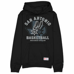 New Era San Antonio Spurs 2025/26 City Edition Fleece Hoodie Black