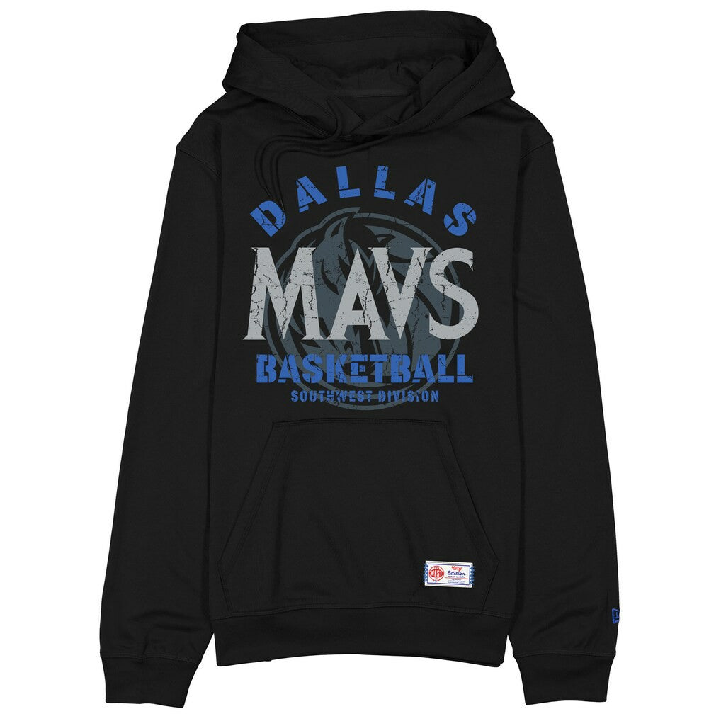 New Era Dallas Mavericks 2025/26 City Edition Fleece Hoodie Black