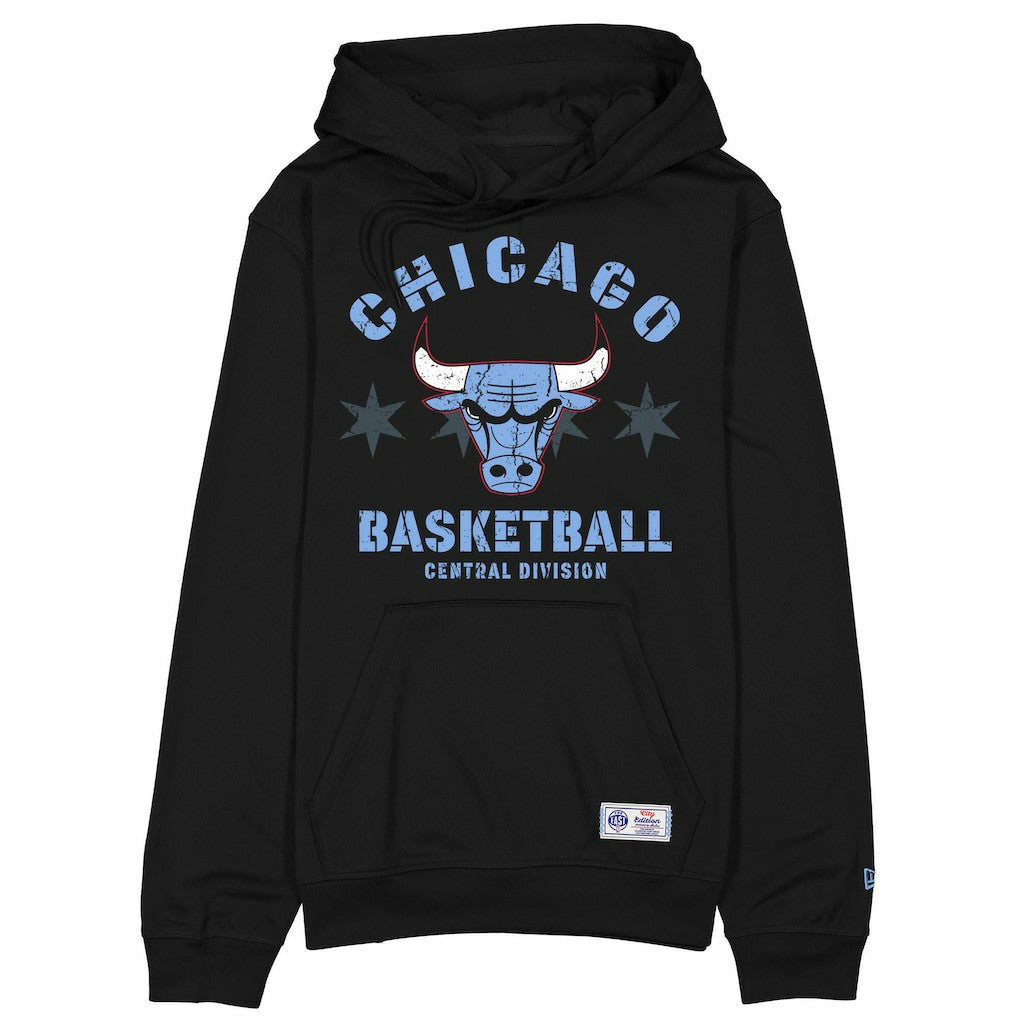 New Era Chicago Bulls 2025/26 City Edition Fleece Hoodie Black