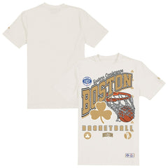 New Era Boston Celtics Oversized City Edition Remix Vintage T-Shirt Cream