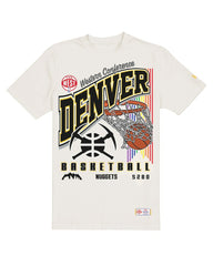 New Era Denver Nuggets Oversized City Edition Remix Vintage T-Shirt Cream