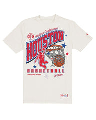 New Era Houston Rockets Oversized City Edition Remix Vintage T-Shirt Cream