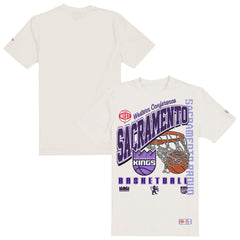 New Era Sacramento Kings Oversized City Edition Remix Vintage T-Shirt Cream