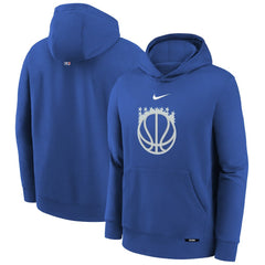 Nike Orlando Magic Youth 2025/26 City Edition Club Fleece Pullover Hoodie Platinum