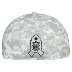 Miami Dolphins New Era 2025 Salute to Service Fan Pack 59FIFTY Fitted Hat - White - NFL