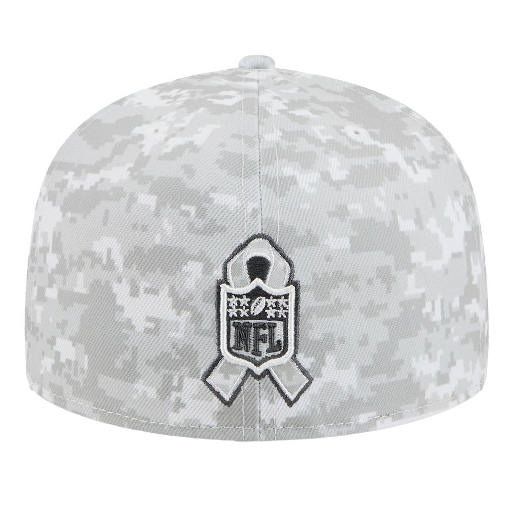 Buffalo Bills New Era 2025 Salute to Service Fan Pack 59FIFTY Fitted Hat - White - NFL