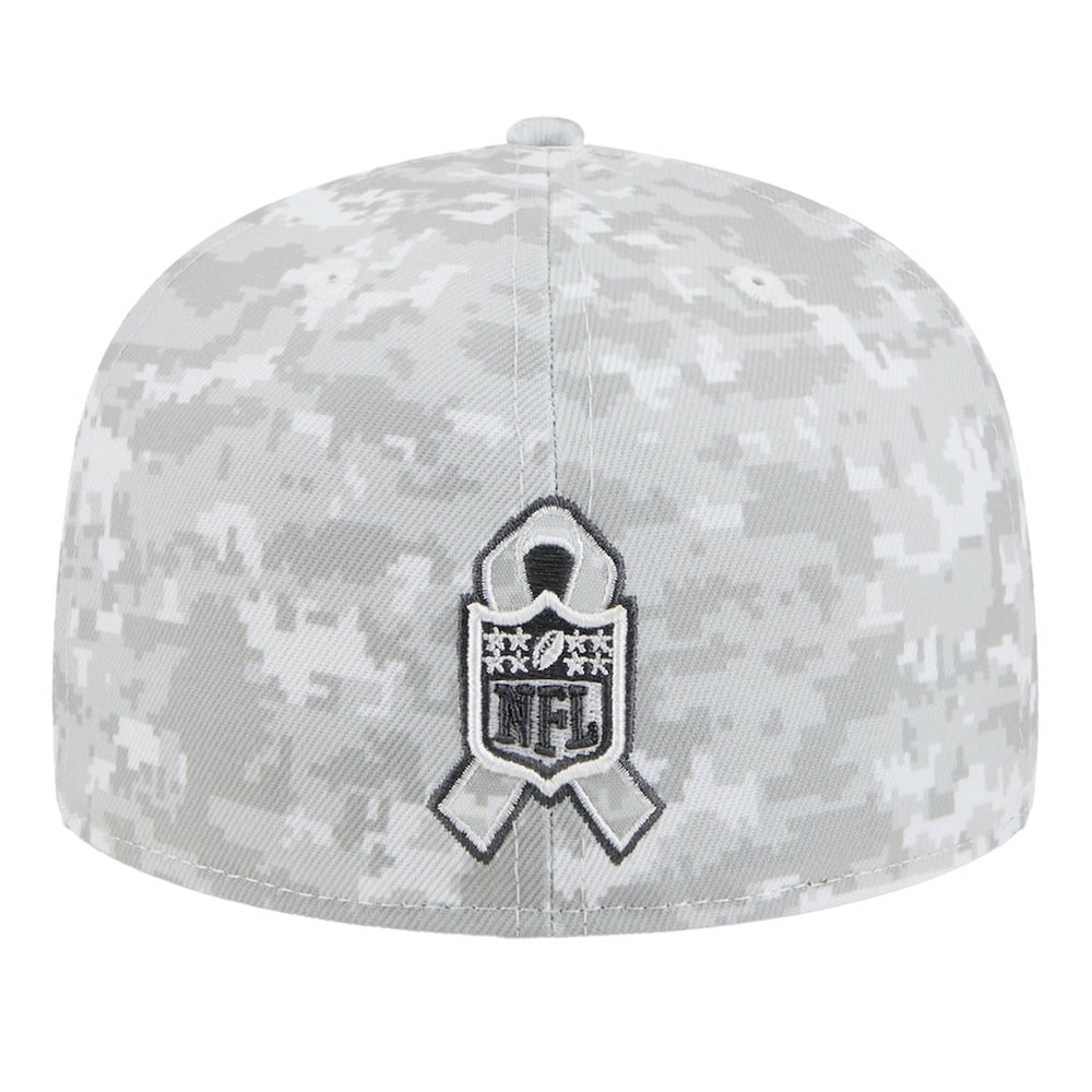 Buffalo Bills New Era 2025 Salute to Service Fan Pack 59FIFTY Fitted Hat - White - NFL
