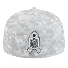 Buffalo Bills New Era 2025 Salute to Service Fan Pack 59FIFTY Fitted Hat - White - NFL