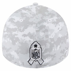 New Orleans Saints New Era 2025 Salute to Service Digital Camo Fan Pack 39THIRTY Flex Hat - White - NFL