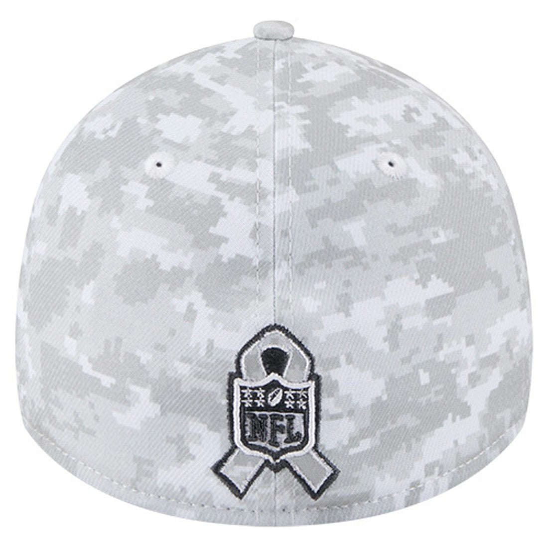 New York Jets New Era 2025 Salute to Service Digital Camo Fan Pack 39THIRTY Flex Hat - White - NFL