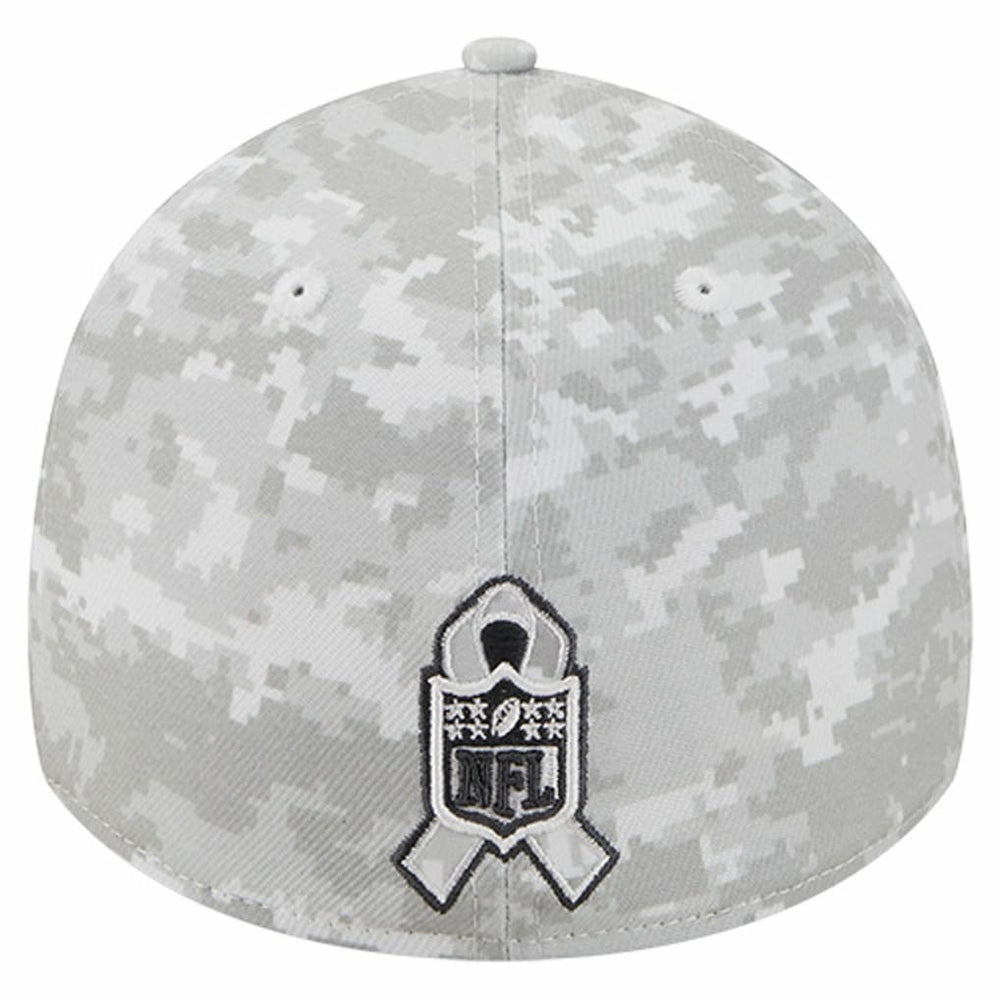 Arizona Cardinals New Era 2025 Salute to Service Digital Camo Fan Pack 39THIRTY Flex Hat - White - NFL