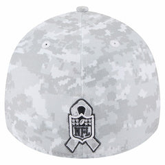 Baltimore Ravens New Era 2025 Salute to Service Digital Camo Fan Pack 39THIRTY Flex Hat - White - NFL