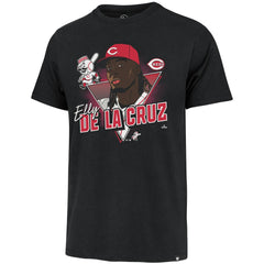 Elly De La Cruz Cincinnati Reds '47 Player Caricature Franklin T-Shirt Outlet