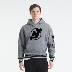 New Jersey Devils Todd Snyder Pullover Hoodie - Dark Heather Gray | NHL Clearance