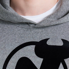 New Jersey Devils Todd Snyder Pullover Hoodie - Dark Heather Gray | NHL Clearance