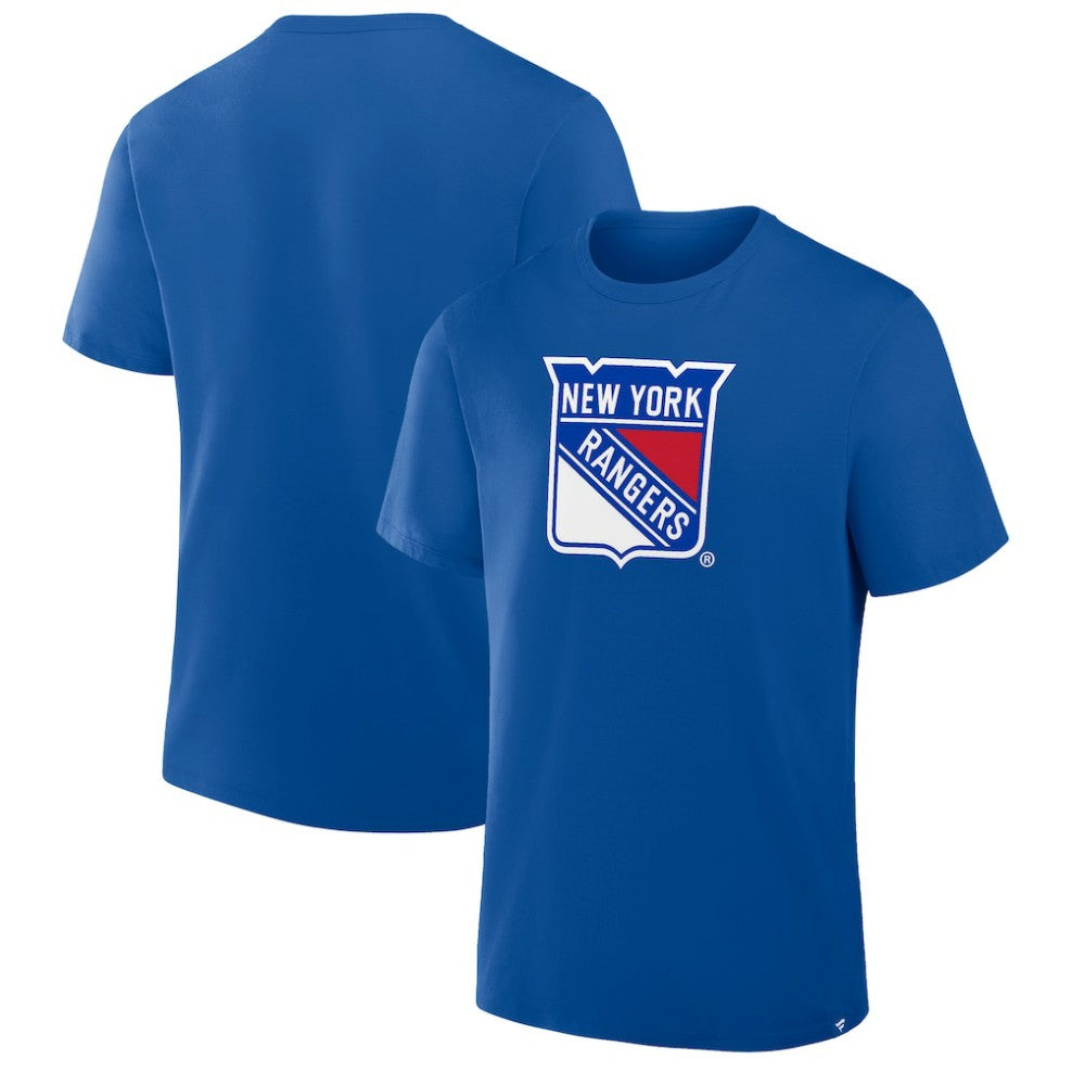 New York Rangers Fanatics Essential Legacy T-Shirt - Blue | Fanatics sale