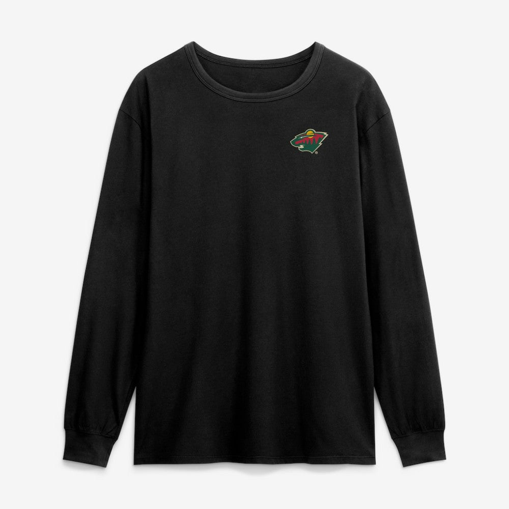 Minnesota Wild Fanatics Game Long Sleeve T-Shirt - Black | Fanatics on sale