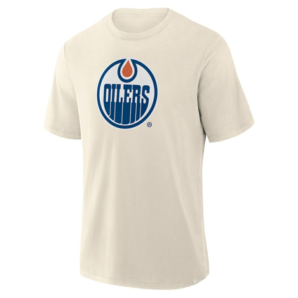 Edmonton Oilers Fanatics Stadium Slub T-Shirt - Cream | Fanatics near me