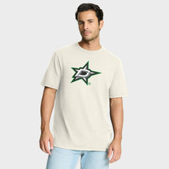 Dallas Stars Fanatics Stadium Slub T-Shirt - Cream | Fanatics Lifestyle