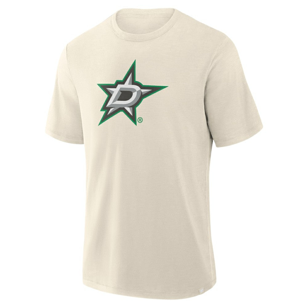 Dallas Stars Fanatics Stadium Slub T-Shirt - Cream | Fanatics Lifestyle
