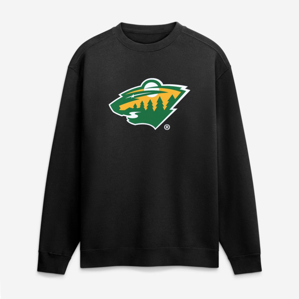 Minnesota Wild Fanatics Competition Sweatshirt - Black | Fanatics Lifestyle