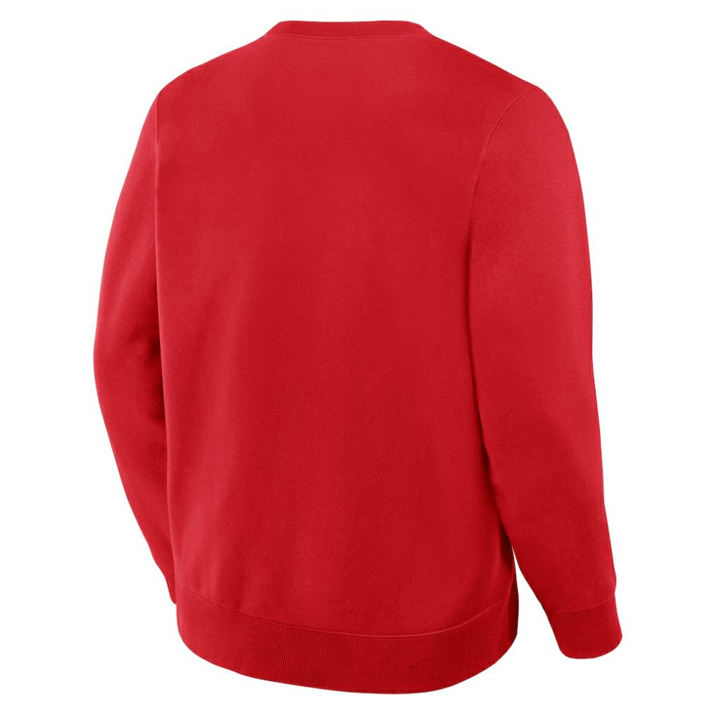 New Jersey Devils Fanatics Essential Legacy Sweatshirt - Red | Fanatics Clearance