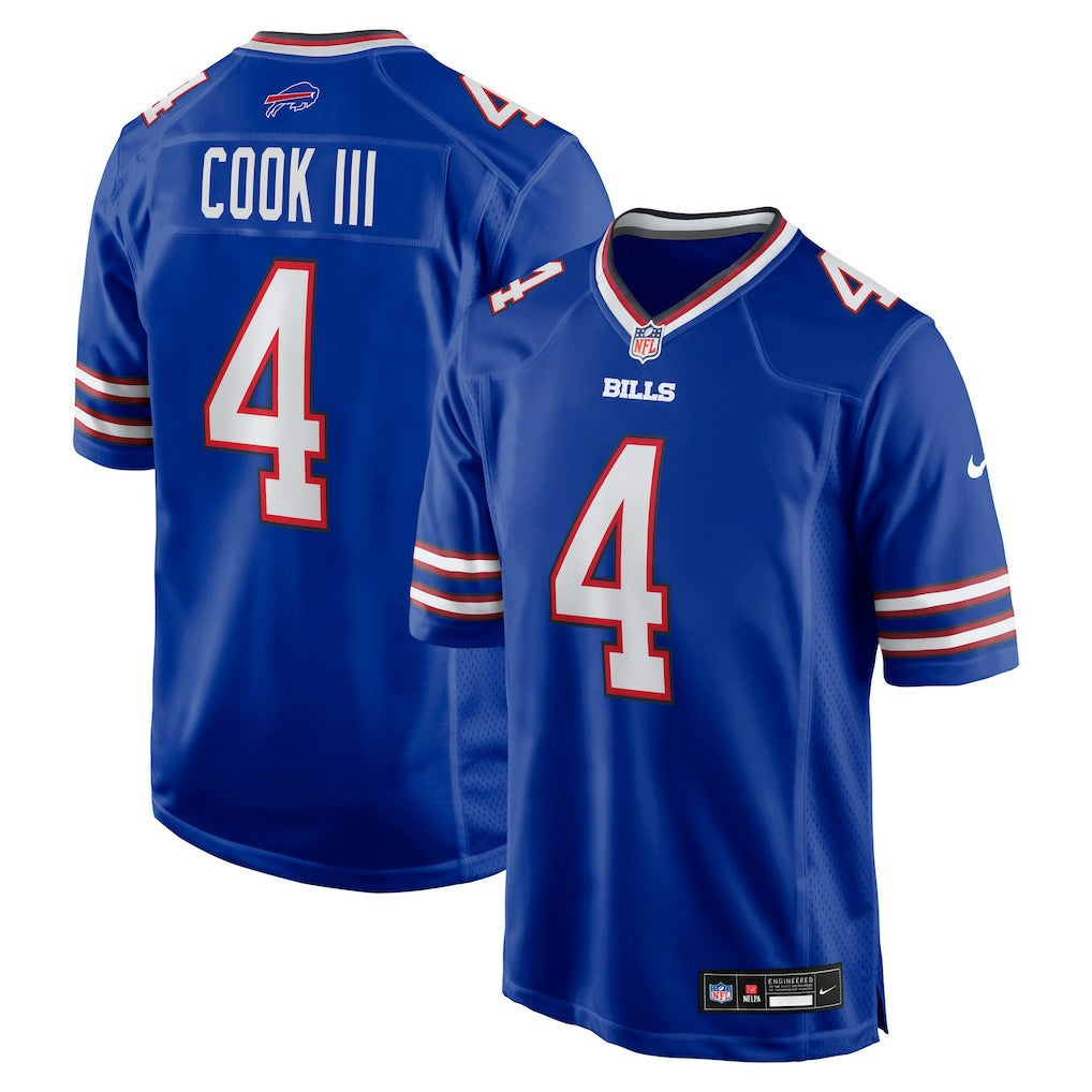 James Cook III Buffalo Bills Team Game Jersey - Royal - Nike