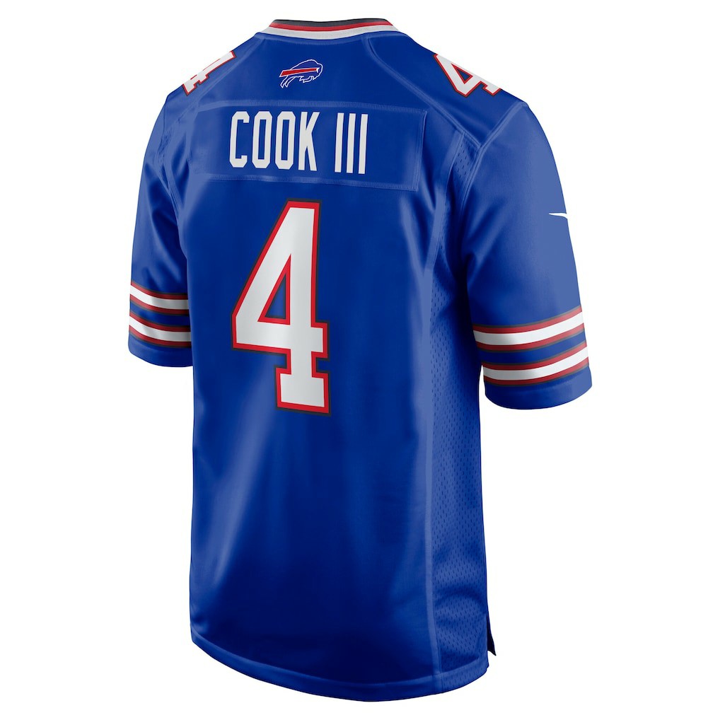 James Cook III Buffalo Bills Team Game Jersey - Royal - Nike