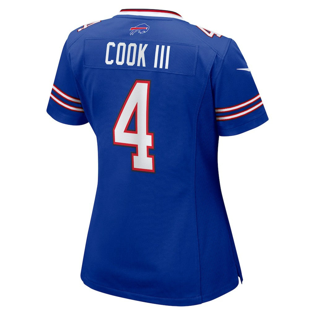 James Cook III Buffalo Bills Women's Team Game Jersey - Royal - Nike