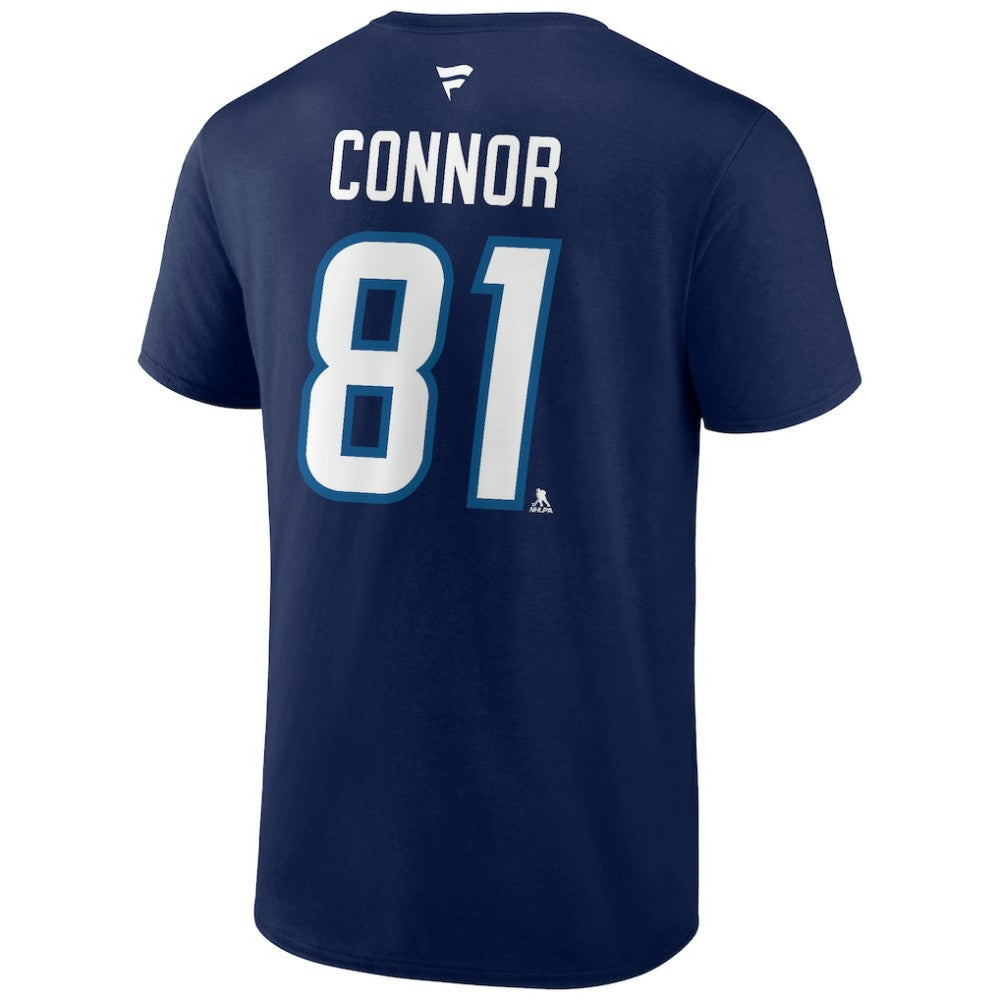 Kyle Connor Winnipeg Jets Fanatics Authentic Stack Name & Number T-Shirt - Navy | Fanatics on sale